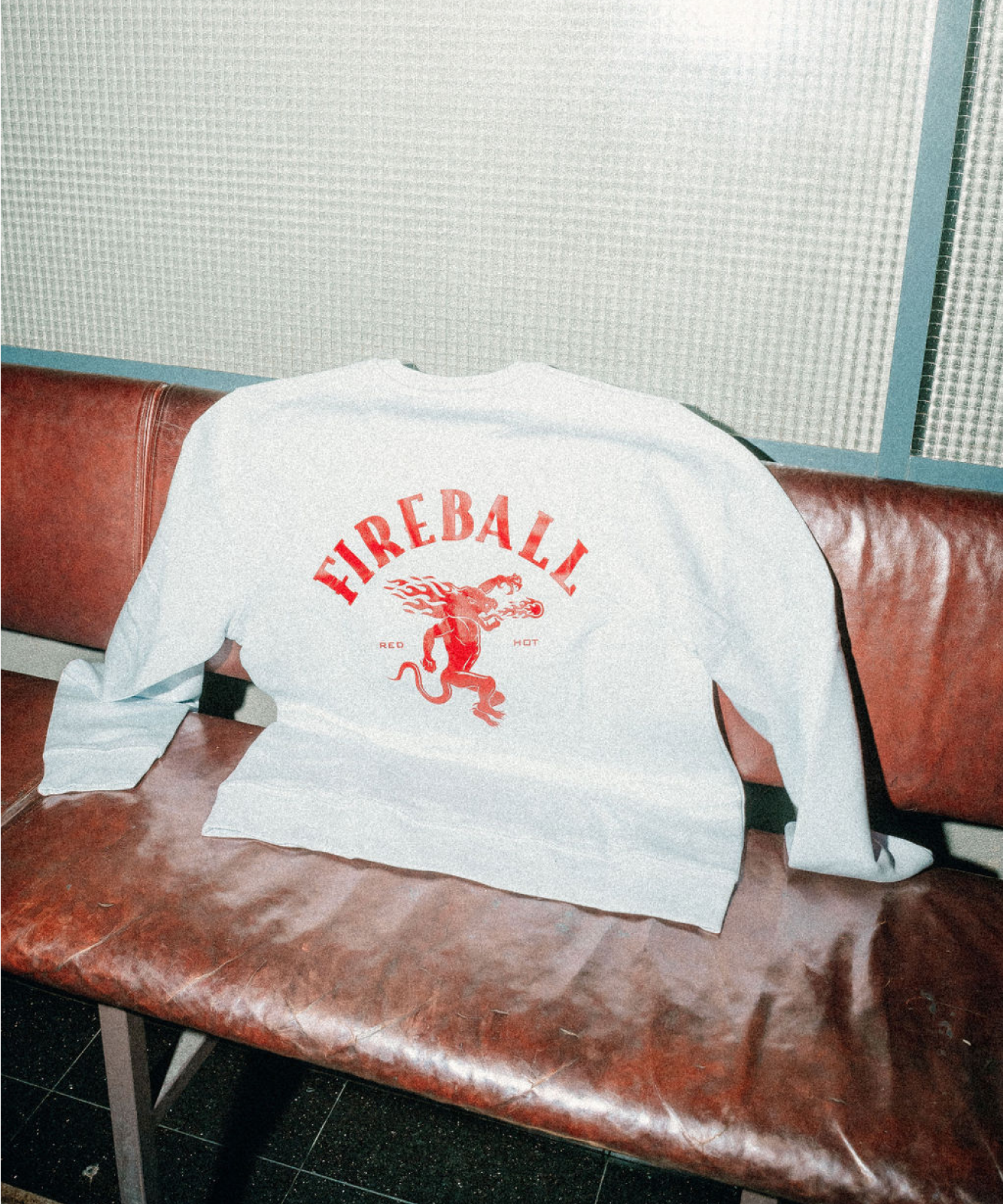 SWEATSHIRT/WHITE