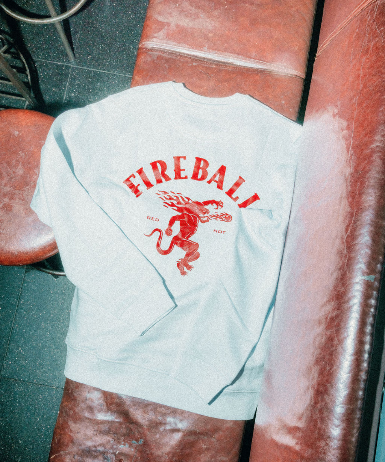 SWEATSHIRT/WHITE